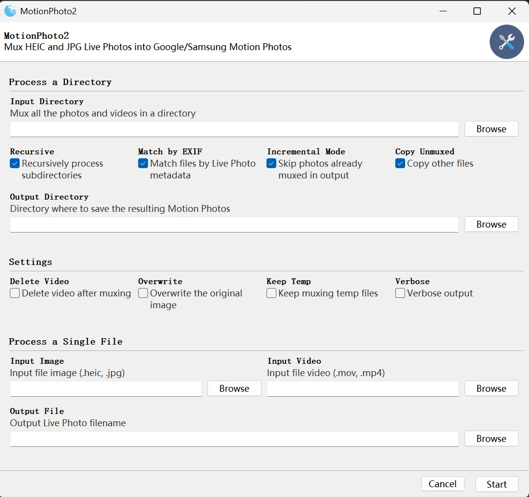 MotionPhoto2 转换苹果的实况照片为安卓可以识别的格式